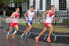 Nicholas Torry, Steven Way (both England) and Derek Hawkins Commonwealth Games Marathon, Glasgow. Photo: David T. Hewitson/Sports for All Pics